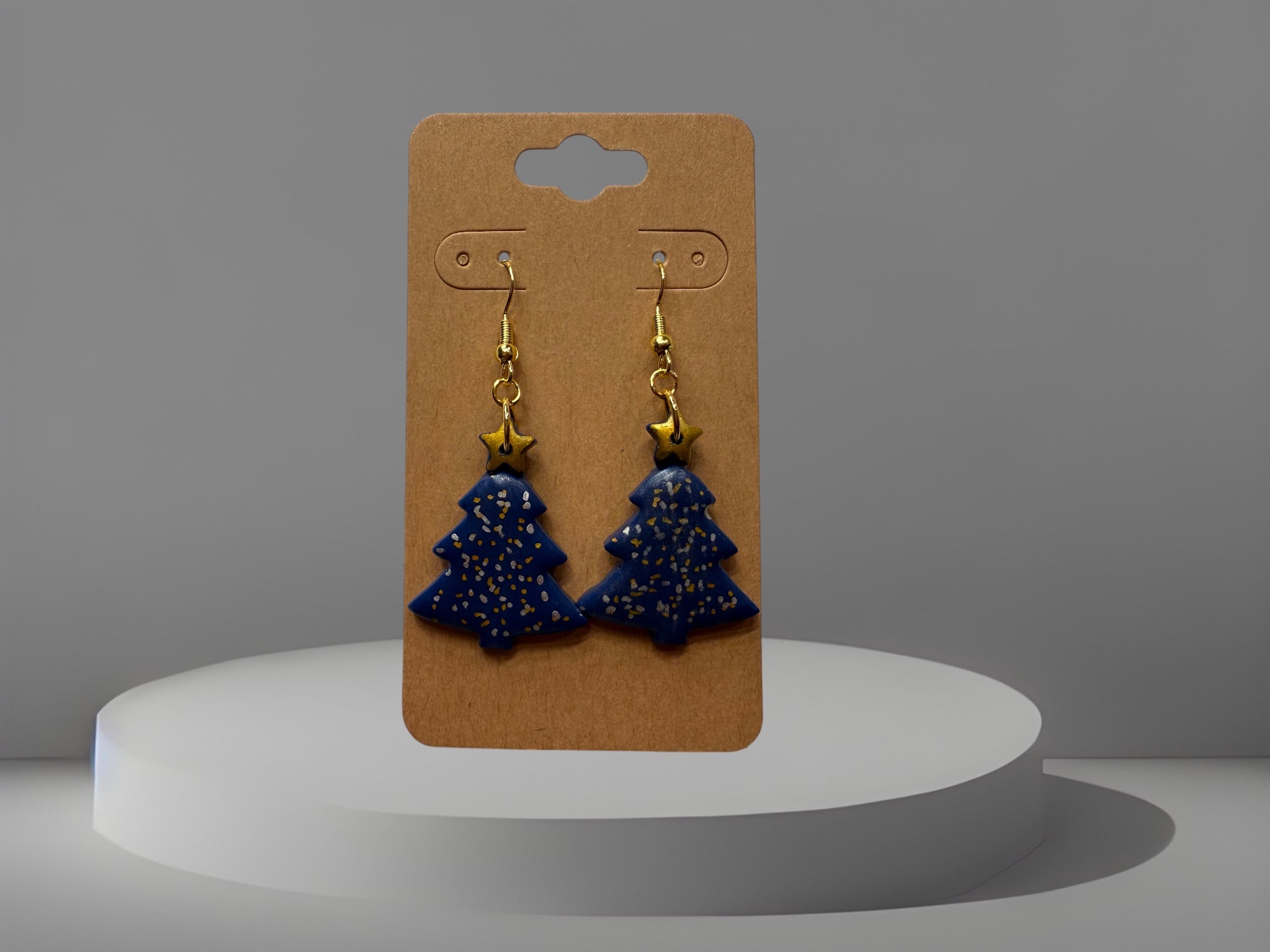 Blue Christmas Tree Dangles
