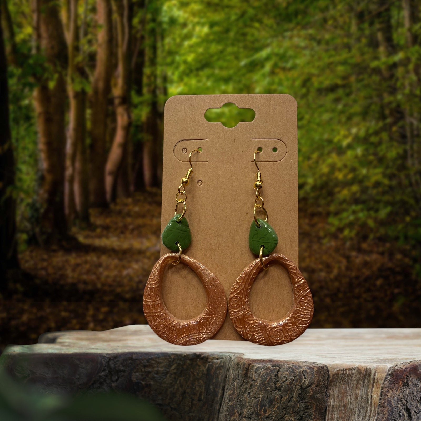 Elegant Copper Dangles