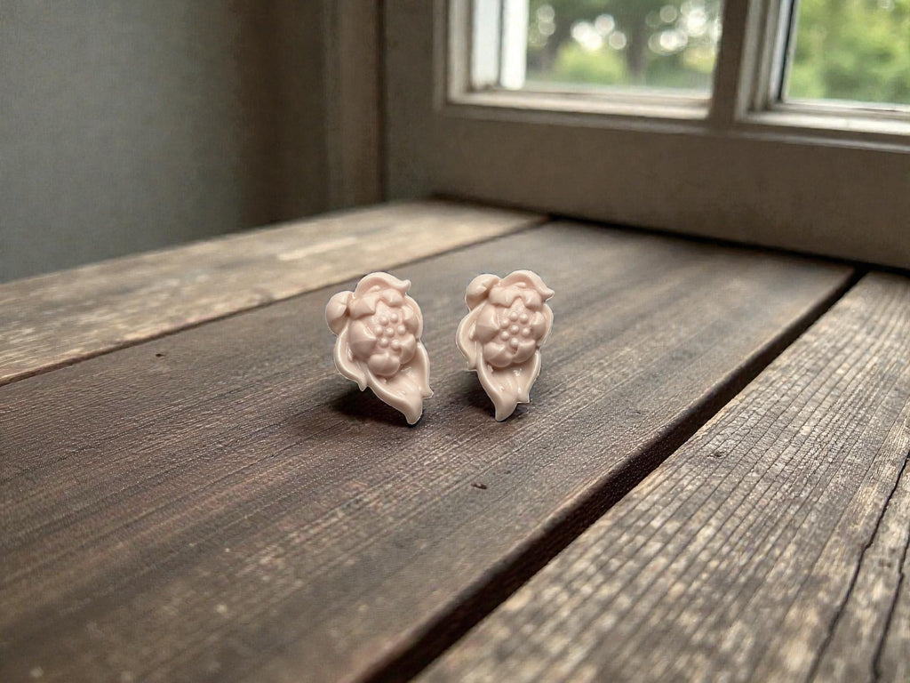 Satin Petal Studs