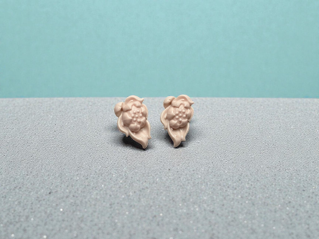 Satin Petal Studs