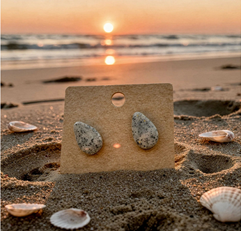 Sandy Studs - Beach Collection